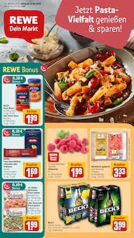 REWE Prospekt der Woche "Dein Markt" Seite 1, 13.04.2026 bis 18.04.2026 für München Aktueller REWE Prospekt "Dein Markt" Seite 1 von 19 Seiten für München