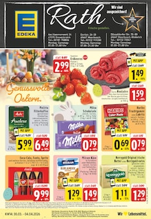 Coca Cola im EDEKA Prospekt "Aktuelle Angebote" mit 28 Seiten (Meerbusch)