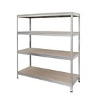 Étagère garage bois/métal "Hecta" 4 tablettes - H.180 x l.166 x P.60 cm - Cooke and Lewis en promo chez Brico Dépôt Valence à 79,90 €