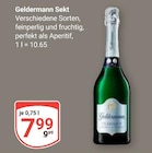 Sekt im Angebot bei GLOBUS in Wolfenbüttel Sekt Angebote von Geldermann bei GLOBUS Wolfenbüttel für 7,99 €