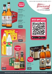 König Pilsener im Getränke Ellerkamp Prospekt in Borken Aktueller Getränke Ellerkamp Prospekt mit König Pilsener, "DIE GETRÄNKEKÖNNER", Seite 1