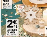 Le flocon de neige dans le catalogue Centrakor