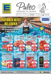 Aktueller EDEKA Supermarkt Prospekt in Uedem und Umgebung, "Aktuelle Angebote" mit 28 Seiten, 27.01.2025 - 01.02.2025