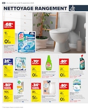 WC Angebote im Prospekt "PETIT-DÉJEUNER" von Carrefour WC Angebote im Prospekt "PETIT-DÉJEUNER" von Carrefour auf Seite 66