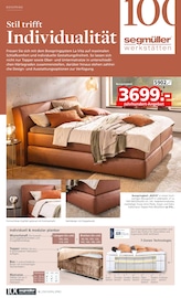 Boxspringbett Angebot im Segmüller Prospekt, gültig von 17.10.2025 bis 28.02.2026 Boxspringbett Angebot im aktuellen Segmüller Prospekt auf Seite 6