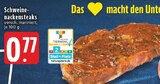 Schweinenackensteaks im Angebot bei EDEKA in Monheim Schweinenackensteaks Angebote bei EDEKA Monheim für 0,77 €