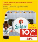 Netto Marken-Discount Hartmannsdorf - Premium Pils Angebot im Prospekt Premium Pils bei Netto Marken-Discount im Hartmannsdorf Prospekt für 10,99 €