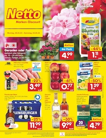 Aktueller Netto Marken-Discount Prospekt "Aktuelle Angebote" Seite 1 von 50 Seiten für Hamburg
