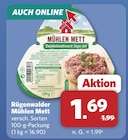 combi Werlte - Mühlen Mett Angebot im Prospekt Mühlen Mett bei combi im Werlte Prospekt für 1,69 €