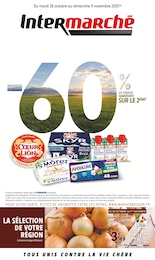 Prospectus Supermarchés Intermarché Contact en cours, -60% DE REMISE IMMÉDIATE SUR LE 2ÈME, 24 pages, 28/10/2025 - 09/11/2025 Catalogue Supermarchés Intermarché Contact en cours à Bailleau-le-Pin et alentours, -60% DE REMISE IMMÉDIATE SUR LE 2ÈME, 24 pages, 28/10/2025 - 09/11/2025