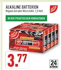 Marktkauf Ennigerloh - Alkaline Batterien Mignon AA Angebot im Prospekt Alkaline Batterien Mignon AA bei Marktkauf im Ennigerloh Prospekt für 3,77 €