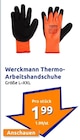 Thermo-Arbeitshandschuhe Angebote von Werckmann bei Action Hemer für 1,99 €