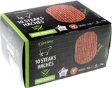 Steaks Hachés Pur Bœuf surgelés 10% M.G. - CASINO en promo chez Casino Supermarchés Montélimar à 11,99 €