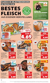 Schinkenbraten Angebot im Kaufland Prospekt, gültig von 08.05.2025 bis 14.05.2025 Schinkenbraten Angebot im aktuellen Kaufland Prospekt auf Seite 28