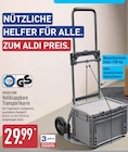 Vollklappbare Transportkarre von WORKZONE im aktuellen ALDI Nord Prospekt für 29,99 €
