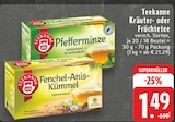 Pfefferminze oder Fenchel-Anis-Kümmel Angebote von Teekanne bei E center Bergheim für 1,49 €