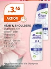 Head & Shoulders im Angebot bei Müller in Freiburg Head & Shoulders Angebote von Head & Shoulders bei Müller Freiburg für 3,45 €