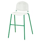 Kinderstuhl weiß/grün von VILDGÅS für 15,00 € bei IKEA im Angebot Kinderstuhl weiß/grün von VILDGÅS im aktuellen IKEA Prospekt