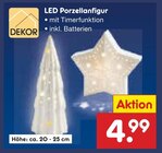 LED Porzellanfigur bei Netto Marken-Discount im Hünxe Prospekt für 4,99 €