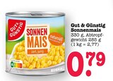 Aktuelle Mais Angebote bei E center in Frankfurt (Main) Aktuelles Sonnenmais Angebot bei E center in Frankfurt (Main) ab 0,79 €