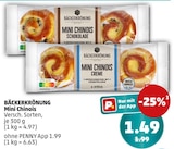 Mini Chinois im Penny Prospekt Mini Chinois von BÄCKERKRÖNUNG im aktuellen Penny Prospekt für 1,49 €