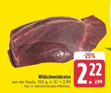 Wildschweinbraten Angebote bei E center Hof für 2,22 €