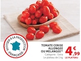 Tomate cerise allongée ou melangee - Super U à Tours Tomate cerise allongée ou melangee en promo chez Super U Tours à 4,99 €