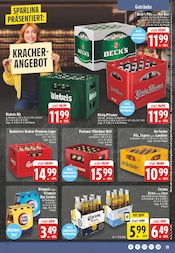 Aktueller EDEKA Prospekt mit Bier, "Aktuelle Angebote", Seite 21