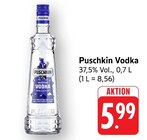 Vodka Angebote von Puschkin bei EDEKA Memmingen für 5,99 €