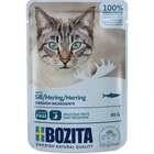 Bozita Cat Pouch Häppchen in Soße mit Hering 85 g Angebote von Bozita bei Zookauf Leverkusen für 0,99 €