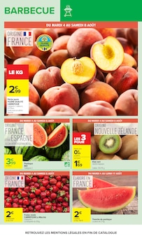Promotion Fraise dans le prospectus Carrefour, valable du 04/08/2026 au 17/08/2026 Promo Fraise dans le catalogue Carrefour du moment à la page 24