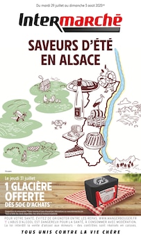 Catalogue Intermarché de la semaine "SAVEURS D'ÉTÉ EN ALSACE" avec 1 pages, valide du 29/07/2025 au 03/08/2025 pour Oberhausbergen et alentours Prospectus Intermarché de la semaine "SAVEURS D'ÉTÉ EN ALSACE" avec 1 pages, valide du 29/07/2025 au 03/08/2025 pour Oberhausbergen et alentours