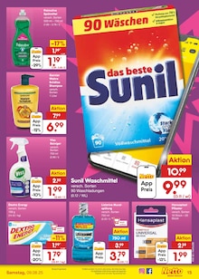 Waschmittel im Netto Marken-Discount Prospekt "Aktuelle Angebote" mit 57 Seiten (Aachen)