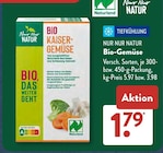 Bio-Gemüse im ALDI SÜD Prospekt Bio-Gemüse von Nur Nur Natur im aktuellen ALDI SÜD Prospekt für 1,79 €