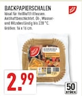 Backpapierschalen Angebote bei Marktkauf Gelsenkirchen für 2,99 €