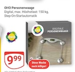 Personenwaage Angebote von OHO bei GLOBUS Krefeld für 9,99 €