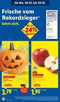 Äpfel im aktuellen Lidl Prospekt (Freiburg (Breisgau)) Äpfel im Lidl Prospekt "LIDL LOHNT SICH" mit 69 Seiten (Freiburg (Breisgau))