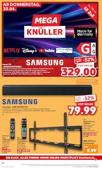 Fernseher im Kaufland Prospekt "KNÜLLER" mit 67 Seiten (Halle (Saale))