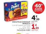 Biscuits au Chocolat Prince - LU en promo chez Hyper U Saintes à 1,99 €