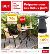 Barbecue Charbon Angebote im Prospekt "Préparez-vous aux beaux jours" von But auf Seite 1