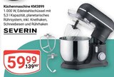 Küchenmaschine KM3899 im Angebot bei GLOBUS in Salzgitter Küchenmaschine KM3899 Angebote von Severin bei GLOBUS Salzgitter für 59,99 €