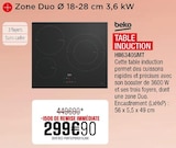 Promo Table induction à 299,90 € dans le catalogue Extra à Orléans