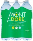 Eau de source de montagne d'Auvergne - MONT DORE - Intermarché Hyper à Poitiers Eau de source de montagne d'Auvergne - MONT DORE en promo chez Intermarché Hyper Poitiers à 1,78 €