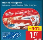 Heringsfilets Angebote von Hawesta bei Netto Marken-Discount Hagen für 1,11 €