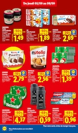 Prix et réduction Kinder Country dans le prospectus Lidl en cours Offre Kinder Country dans le catalogue Lidl du moment à la page 18
