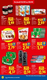 Promos Kinder dans le catalogue "Foire aux vins" de Lidl Kinder en promo dans le catalogue Lidl à la page 18