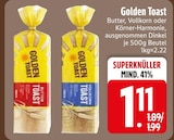 Butter Angebote von Golden Toast bei EDEKA Landshut für 1,11 €
