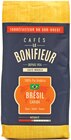 Café moulu pur Arabica Brésil - LE BONIFIEUR en promo chez Intermarché Hyper Bergerac à 3,78 €