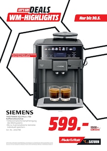 Kaffeevollautomat im MediaMarkt Saturn Prospekt "LET’S GO! DEALS" mit 24 Seiten (Jena)