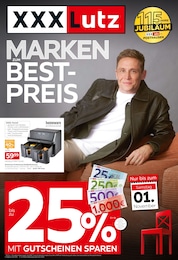 XXXLutz Möbelhäuser Prospekt für Selsingen mit 24 Seiten XXXLutz Möbelhäuser Prospekt für Selsingen: "MARKEN ZUM BESTPREIS", 24 Seiten, 27.10.2025 - 09.11.2025